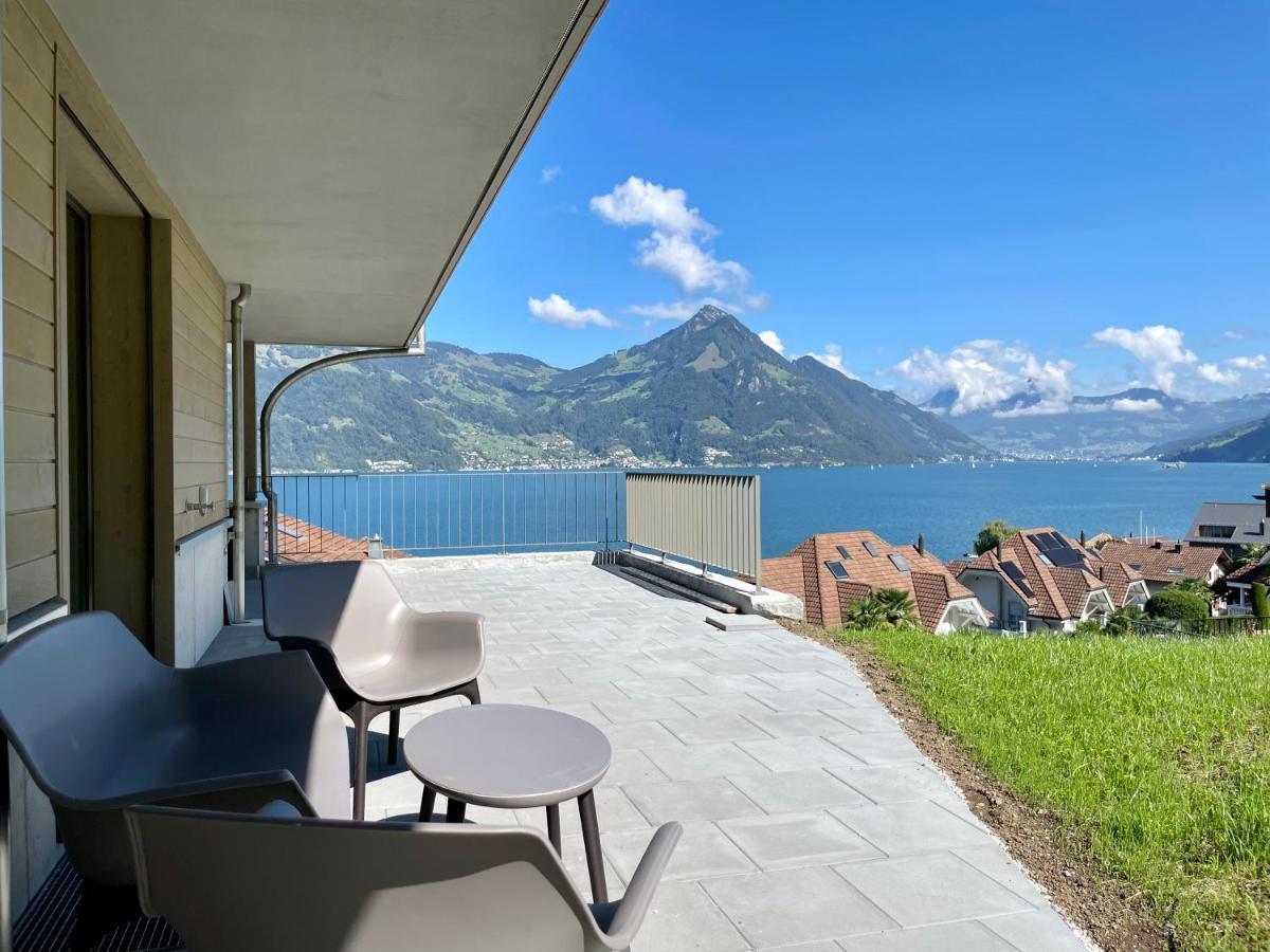 Chez-Marie Vue Fantastique Entre Lac Et Montagne Беккенрид Экстерьер фото